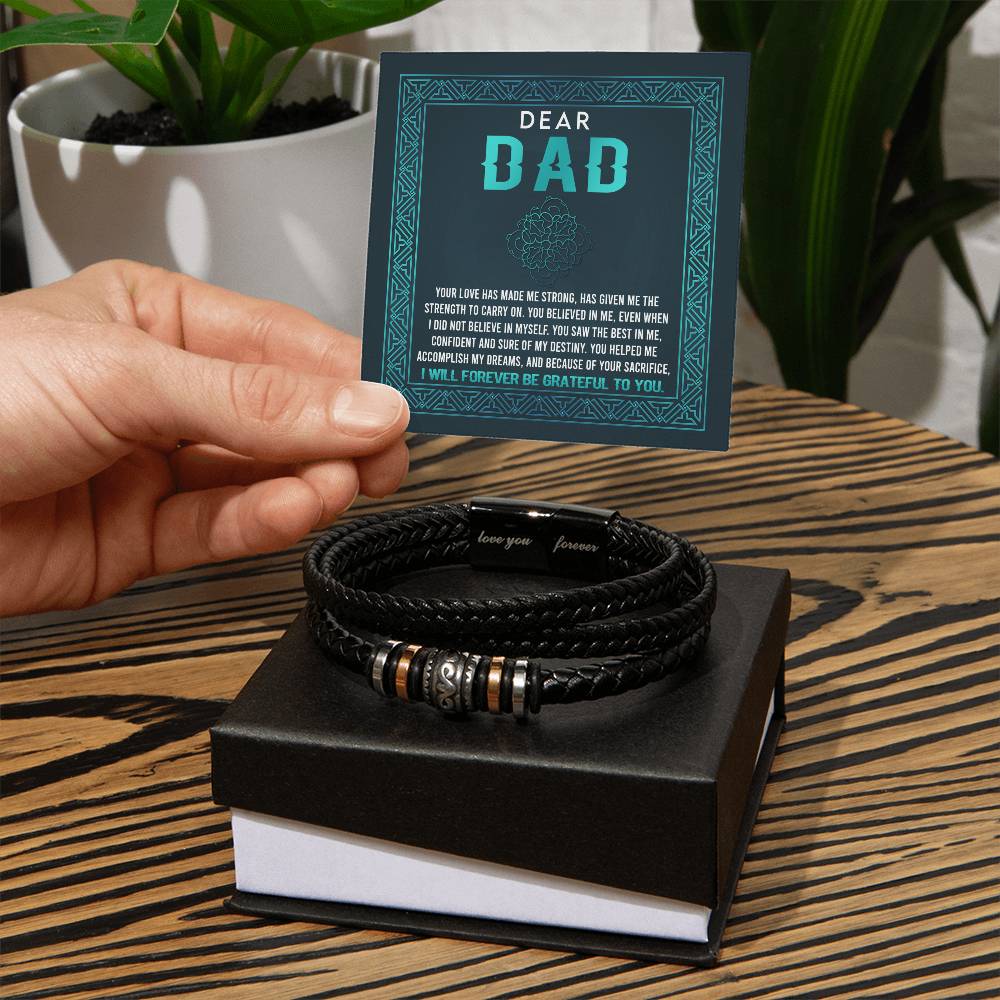 Dad-Grateful To You-Bracelet 050724d Dad Bracelet