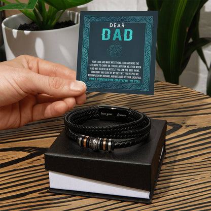 Dad-Grateful To You-Bracelet 050724d Dad Bracelet