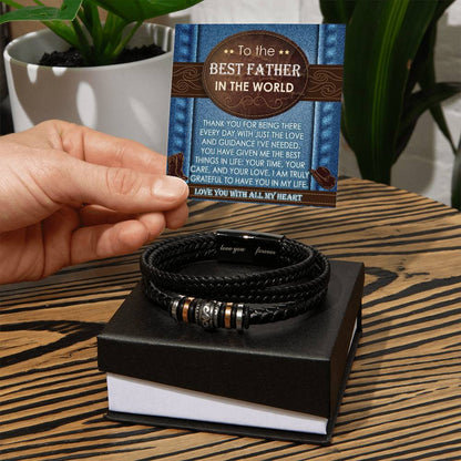 Dad-All My Heart-Dad Bracelet