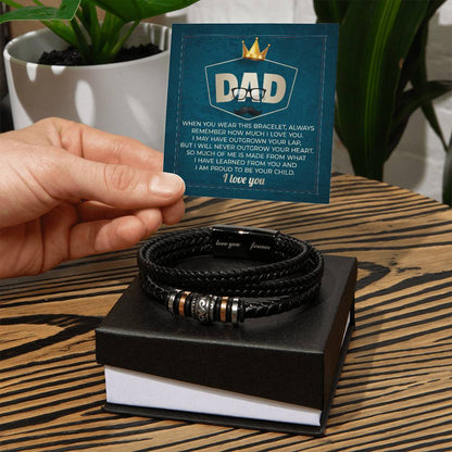 Dad-Be Your Child-Dad Bracelet