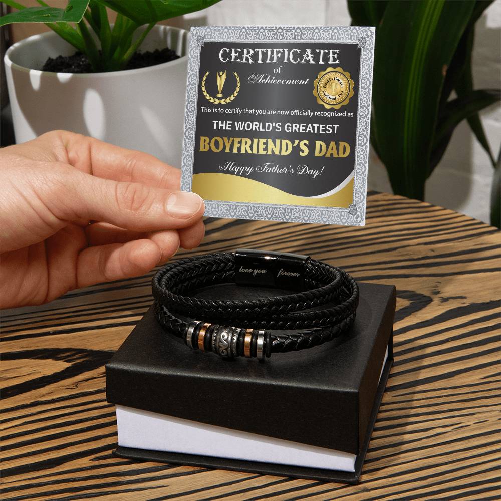 Boyfriend_s Dad-Officially Recognized -Dad Bracelet