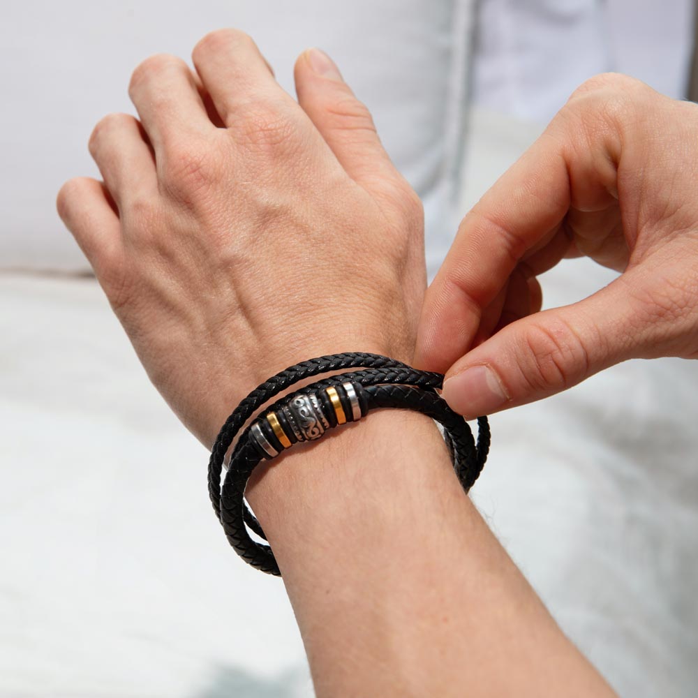 Dad-Father And Son-Dad Bracelet