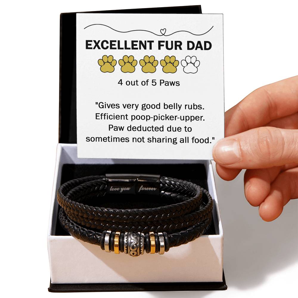 Fur Dad-Sharing All Food-Dad Bracelet