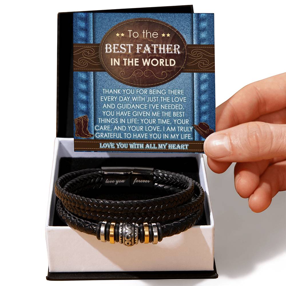 Dad-All My Heart-Dad Bracelet
