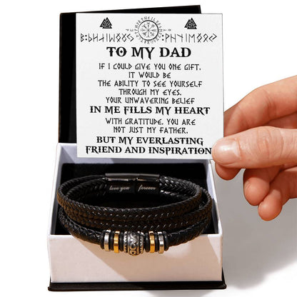 Dad-Through My Eyes-Bracelet 050724d Dad Bracelet
