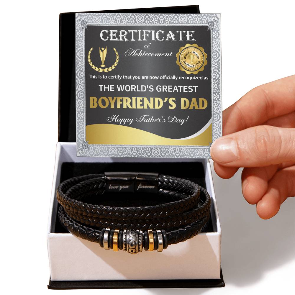 Boyfriend_s Dad-Officially Recognized -Dad Bracelet
