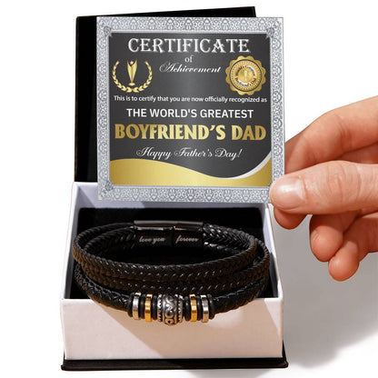 Boyfriend_s Dad-Officially Recognized -Dad Bracelet