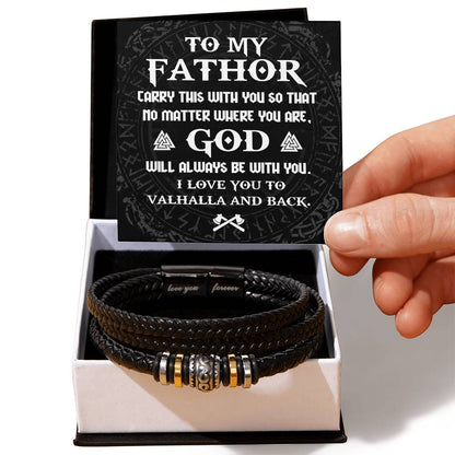 Dad-Be With You-Dad Bracelet