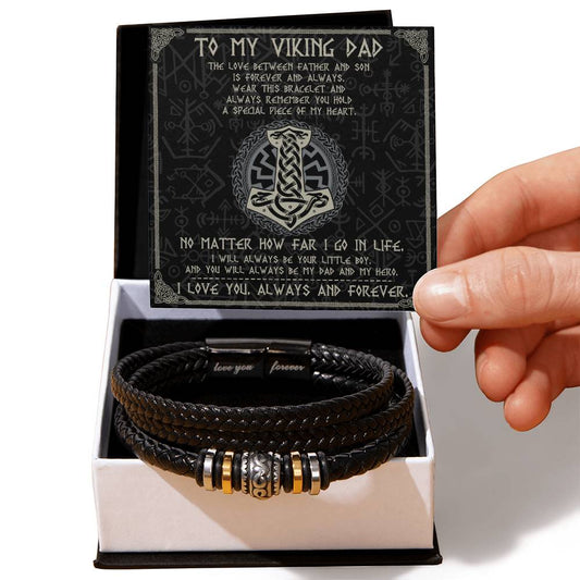 Dad-Father And Son-Dad Bracelet