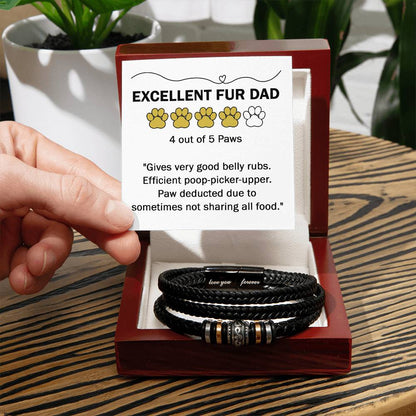 Fur Dad-Sharing All Food-Dad Bracelet