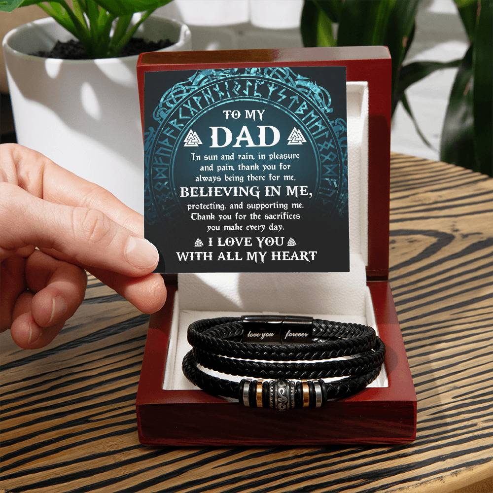 Dad-Pleasure And Pain-Bracelet 050724d Dad Bracelet