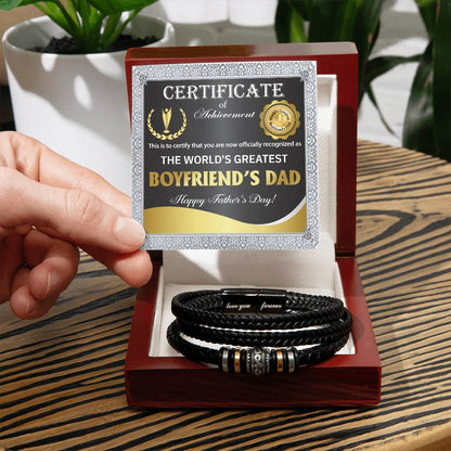 Boyfriend_s Dad-Officially Recognized -Dad Bracelet