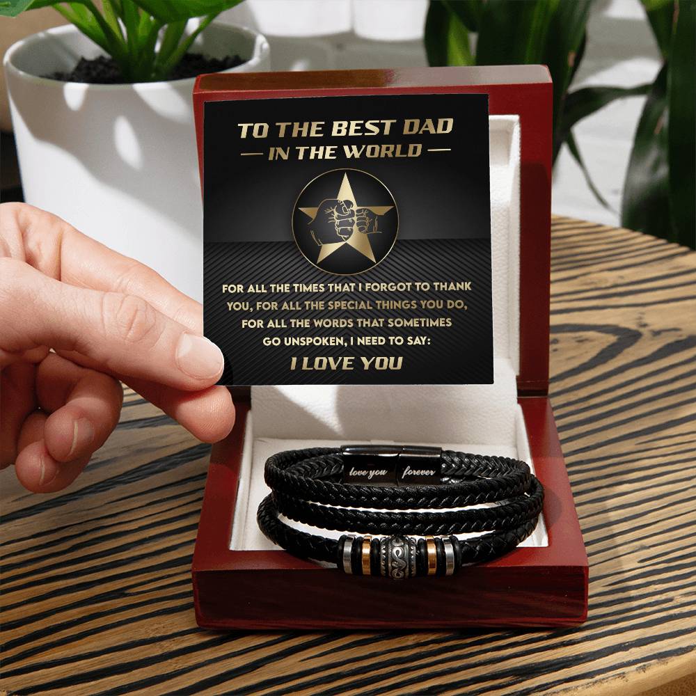 Dad-Need To Say-Bracelet 050724d Dad Bracelet
