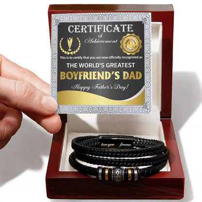 Boyfriend_s Dad-Officially Recognized -Dad Bracelet