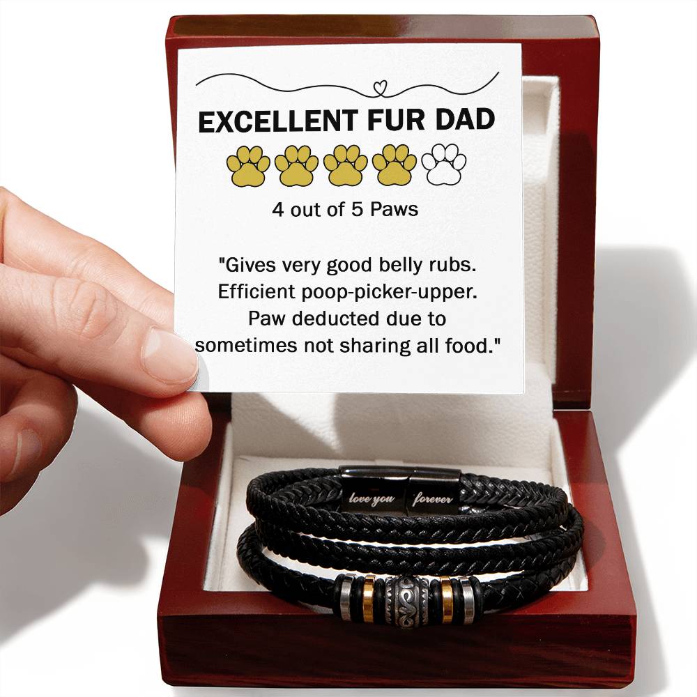 Fur Dad-Sharing All Food-Dad Bracelet