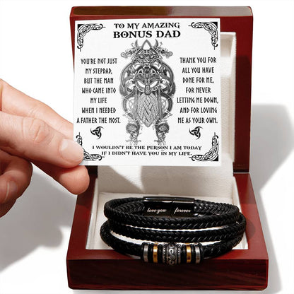 Bonus Dad-Needed A Father-Dad Bracelet