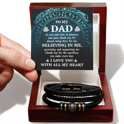 Dad-Pleasure And Pain-Bracelet 050724d Dad Bracelet