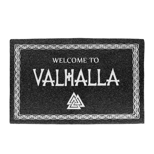 Welcome to Valhalla - Door Mat