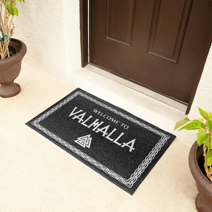 Welcome to Valhalla - Door Mat