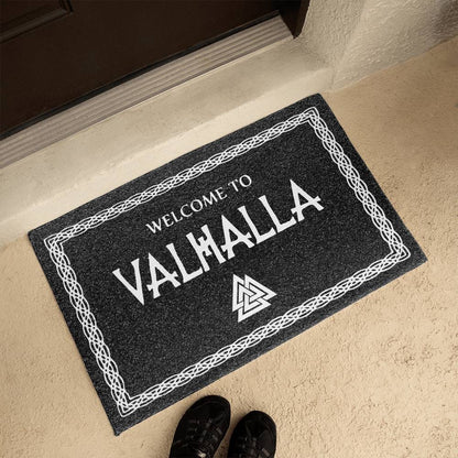 Welcome to Valhalla - Door Mat