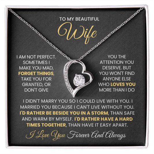 To my beautiful Wife - Nobody loves you more than I do -Forever Love 88