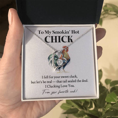 To My Smokin' Hot Chick – Funny Romantic Gift From Your Favorite Cock 03