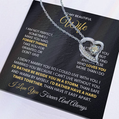 To my beautiful Wife - Nobody loves you more than I do -Forever Love 88