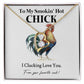 I Clucking Love You – Funny Chicken Gift with Necklace From Your Favorite Cock 05