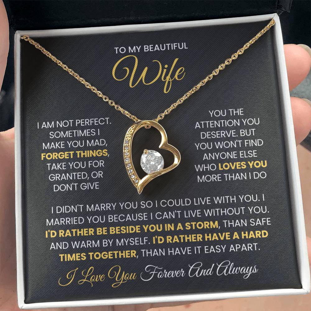 To my beautiful Wife - Nobody loves you more than I do -Forever Love 88