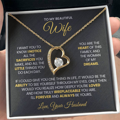 To My Beautiful Wife - You're the heart of the family - Forever Love 87