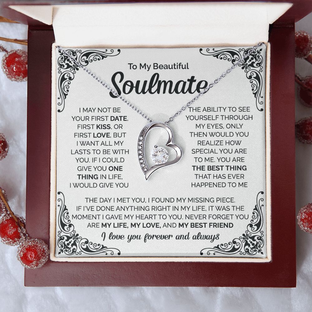 You are my life, my love, and my best friend - 0020d - Forever Love Necklace