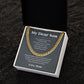 Always believe in yourself - 0050d Son - Cuban Link Chain
