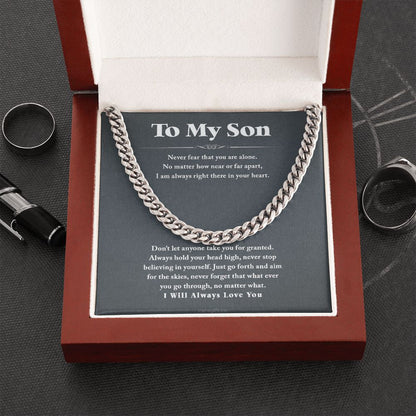 I will always love you - 0054d Son - Cuban Link Chain