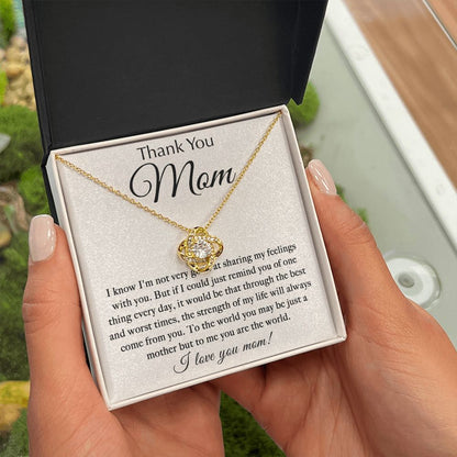 Thank You Mom, The Strength Of My Life Will Always Come From You - 016md