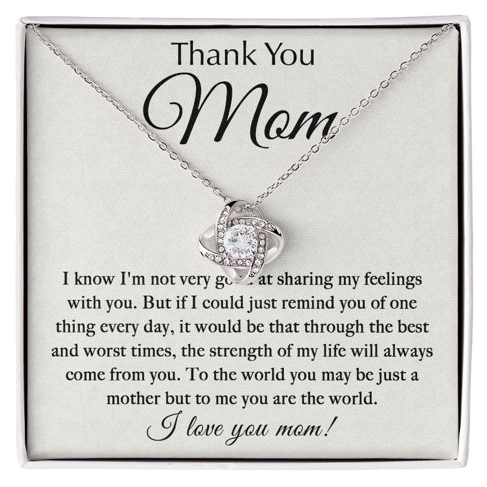 Thank You Mom, The Strength Of My Life Will Always Come From You - 016md