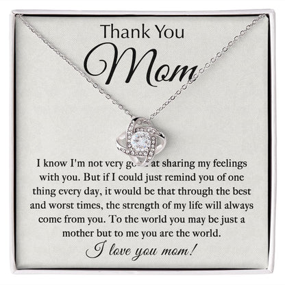 Thank You Mom, The Strength Of My Life Will Always Come From You - 016md
