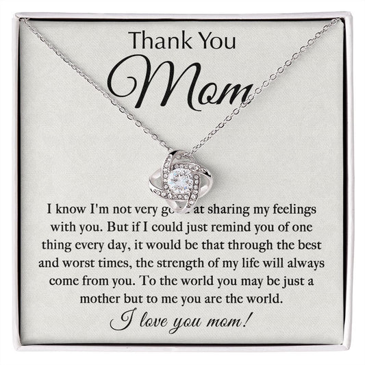Thank You Mom, The Strength Of My Life Will Always Come From You - 016md