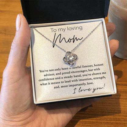 To My Loving Mom, You've Shown Me What Is Love - Love Knot 009md