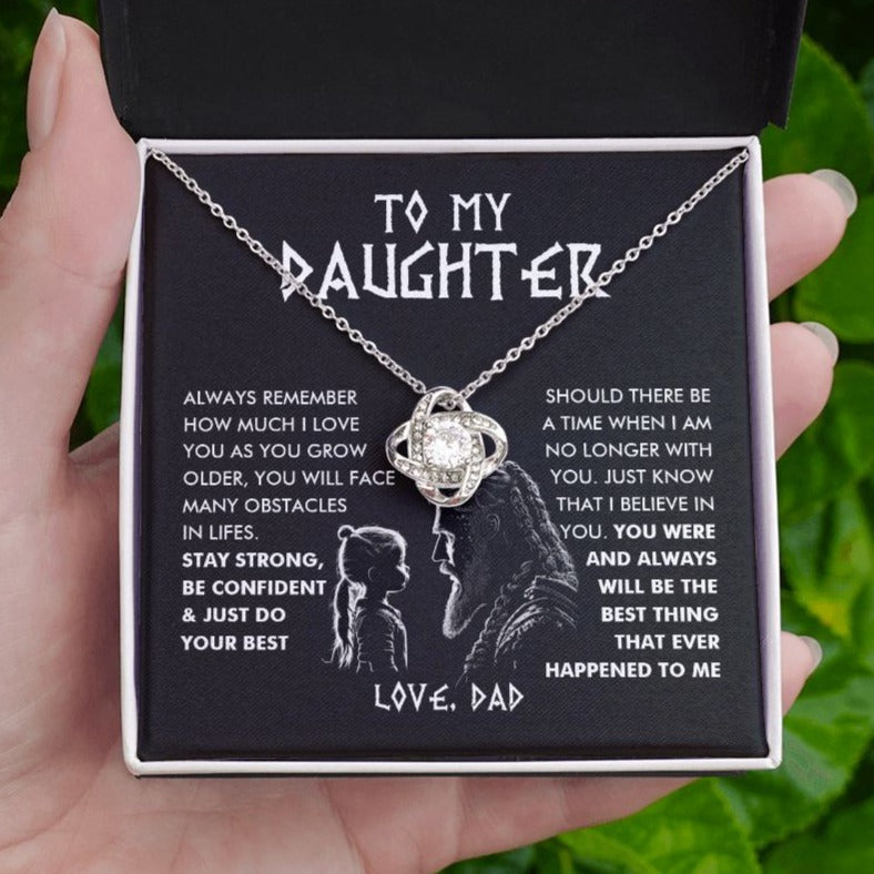 To My Daughter, You Are The Best Thing - Love Knot 107d