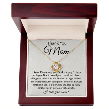 Thank You Mom, The Strength Of My Life Will Always Come From You - 016md