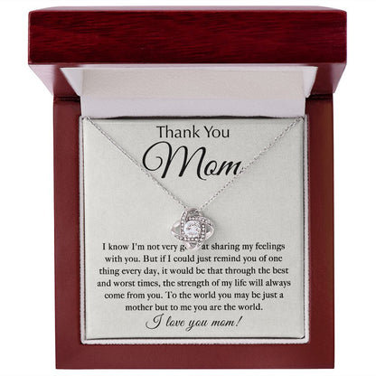 Thank You Mom, The Strength Of My Life Will Always Come From You - 016md