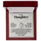 To My Daughter, I Will Always Be There - Love Knot 136d