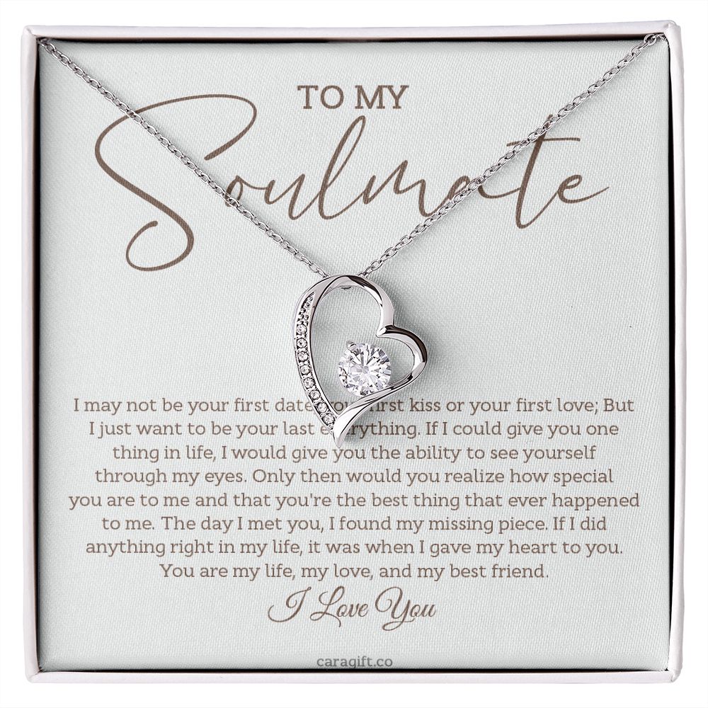 I gave my heart to you - 0028d Her - Forever Love Necklace