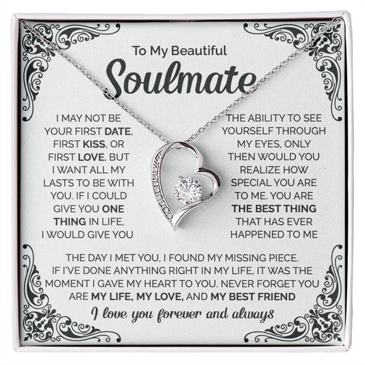 You are my life, my love, and my best friend - 0020d - Forever Love Necklace