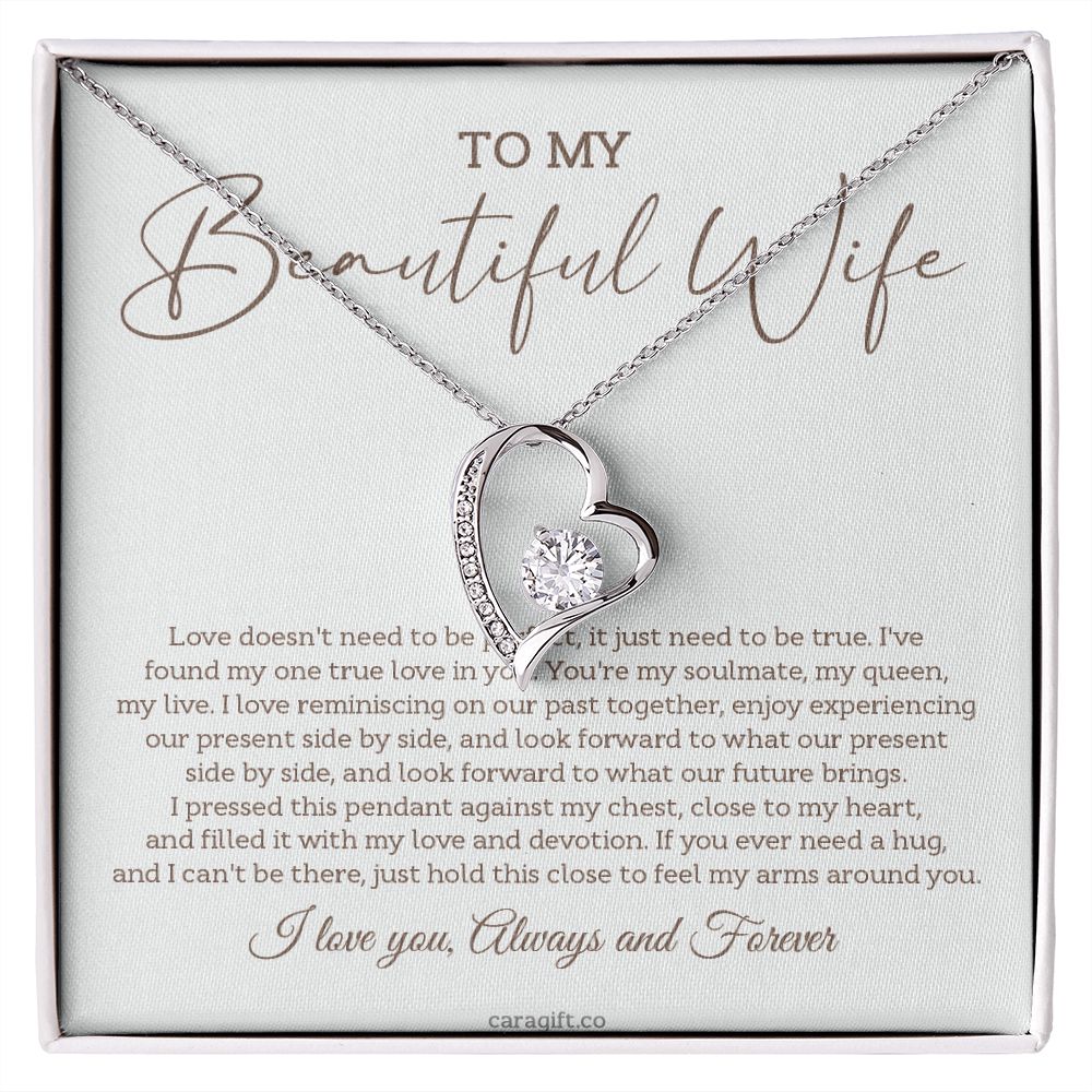 I've found my one true love in you - 0025d Her - Forever Love Necklace