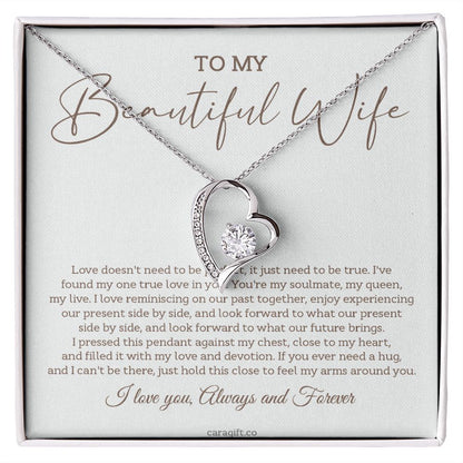 I've found my one true love in you - 0025d Her - Forever Love Necklace