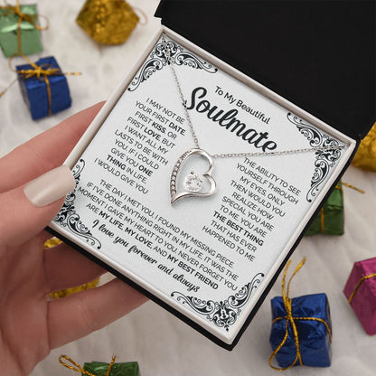 You are my life, my love, and my best friend - 0020d - Forever Love Necklace