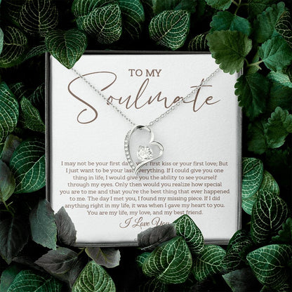 I gave my heart to you - 0028d Her - Forever Love Necklace
