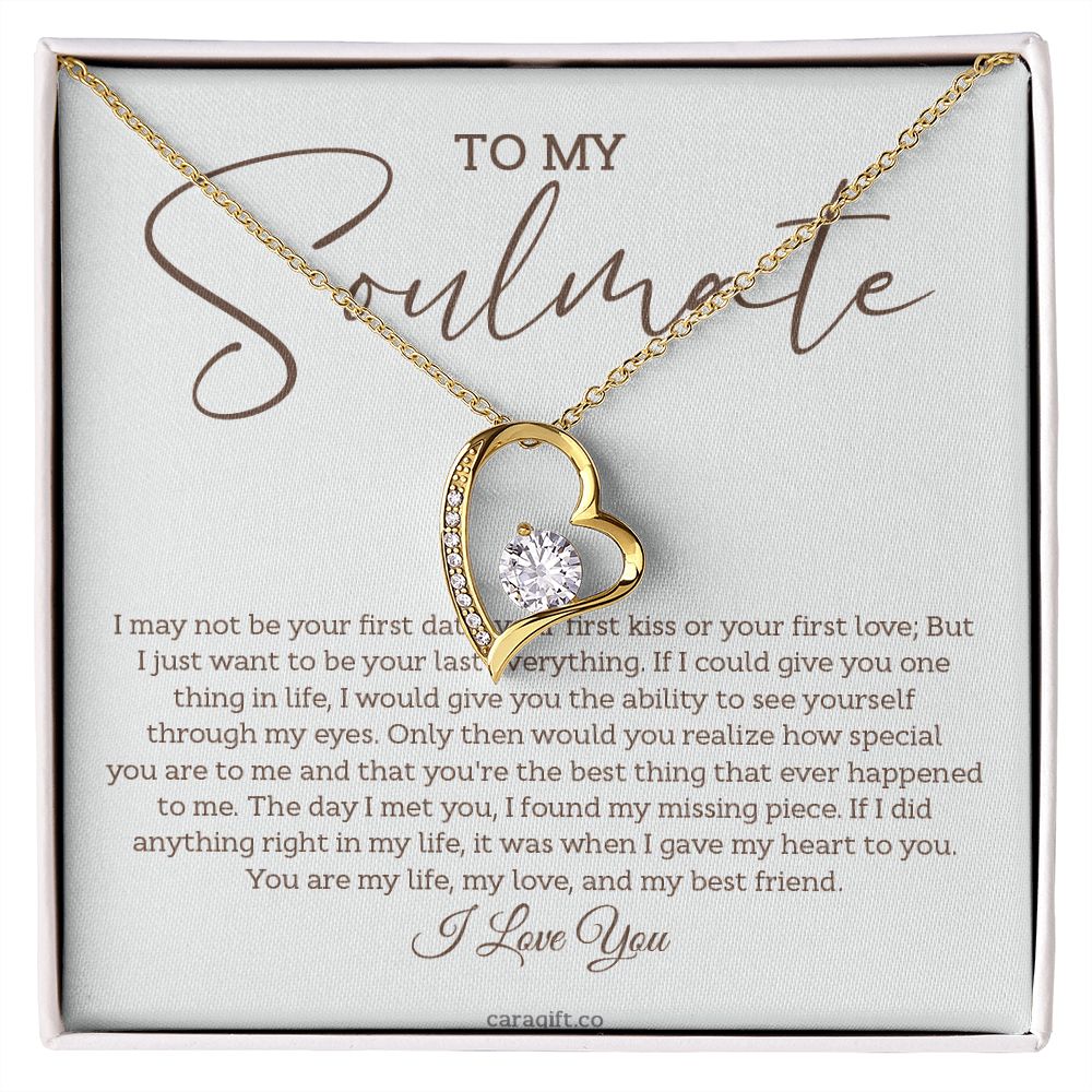 I gave my heart to you - 0028d Her - Forever Love Necklace