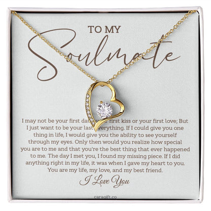 I gave my heart to you - 0028d Her - Forever Love Necklace